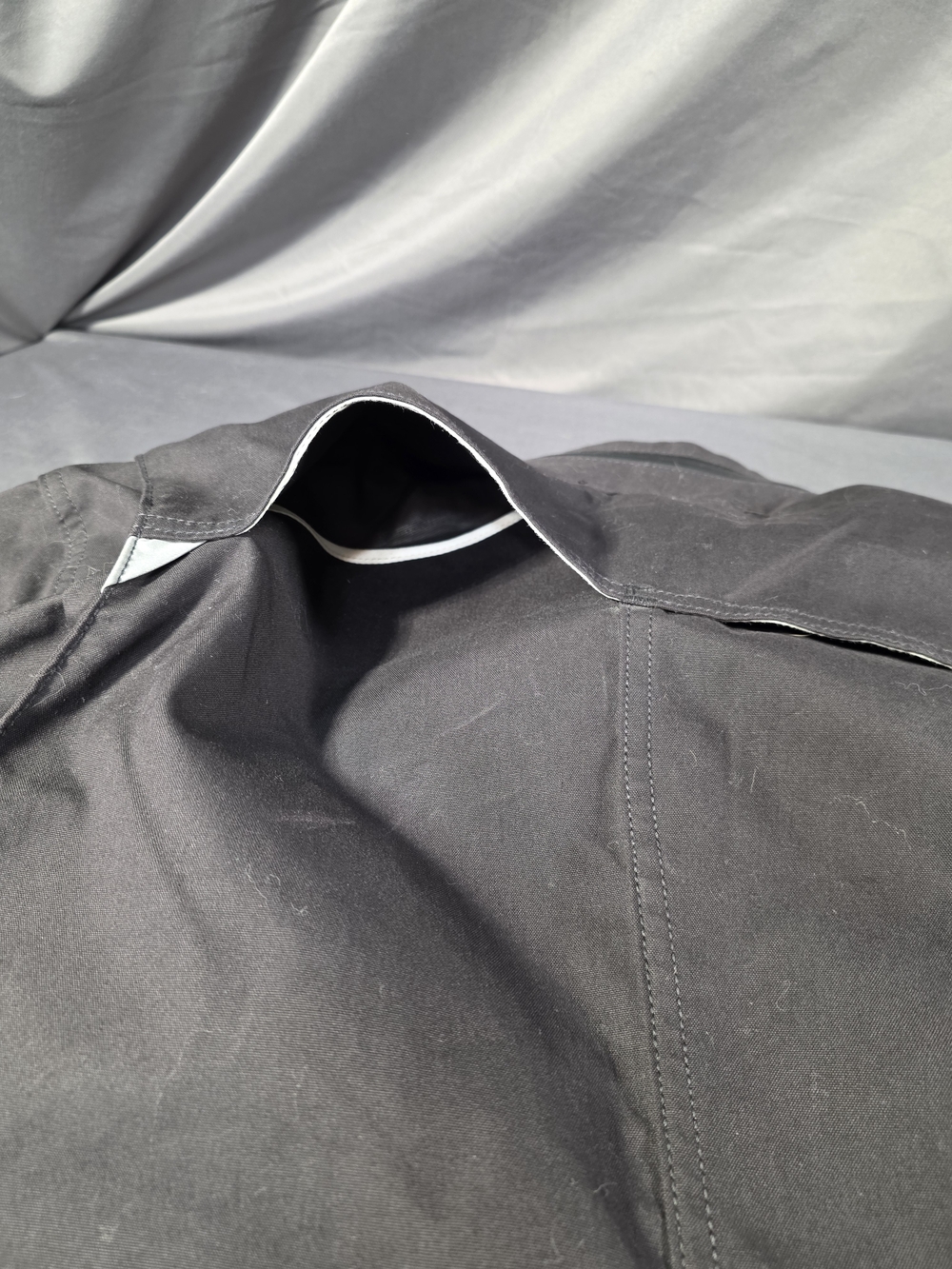 Levi's Biker Commuter Jacket Men's XL Black Hidden Hood Reflective Commuter Coat - Picture 4 of 16